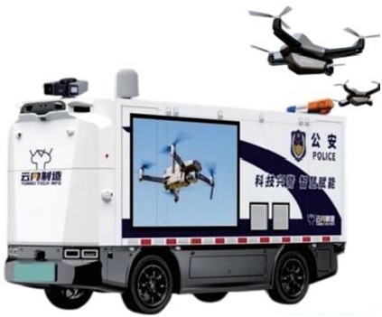 无人安防车